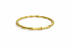 Golden bamboo bracelet by Prifine featuring smooth, natural bamboo beads with a stylish, lightweight design.