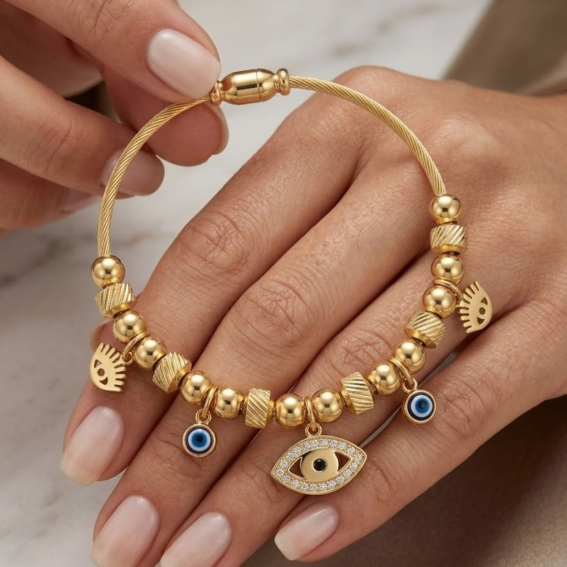 Hania chamrs 18K Gold Plated Women&