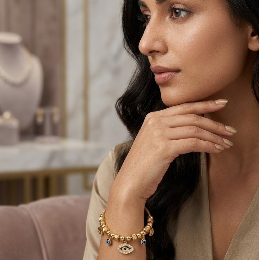 Hania chamrs 18K Gold Plated Women&